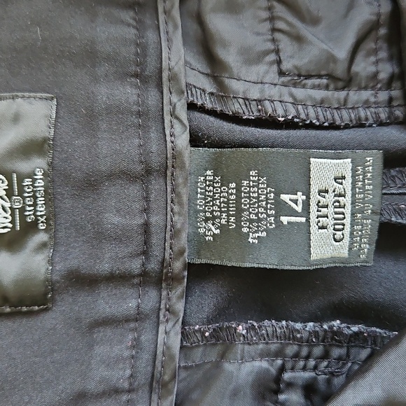 Mossimo Black Stretch Professional Trousers - Picture 5 of 12